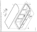 John Deere 6140R Tractor (North America Edition, Engine SN: 4045RXXXXXX) (Interim Tier 4) Parts Catalogue Manual (PC4683)