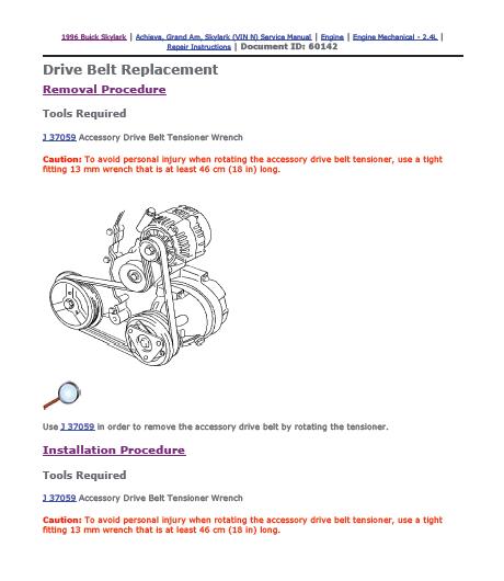 1995 PONTIAC GRAND AM Service Repair Manual
