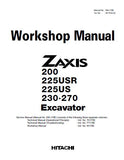 Hitachi Zaxis 230LC Excavator Service Repair Manual