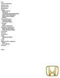 1991 Honda Accord Service Repair Manual
