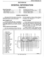 1991 PONTIAC FIREBIRD Service Repair Manual