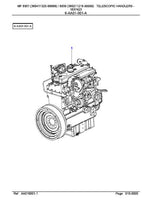 Massey Ferguson MF 8937 (360411325-99999) / 8939 (360211218-99999) TELESCOPIC HANDLERS Parts Catalogue Manual