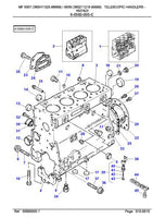 Massey Ferguson MF 8937 (360411325-99999) / 8939 (360211218-99999) TELESCOPIC HANDLERS Parts Catalogue Manual