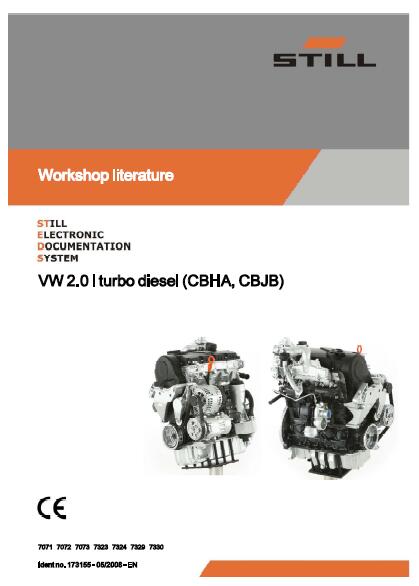 Still VW2.0 I turbo diesel (CBHS, CBJB) Service Repair Manual