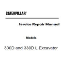 Caterpillar Cat 330D Excavator (Prefix GBC) Service Repair Manual (GBC00001 and up)