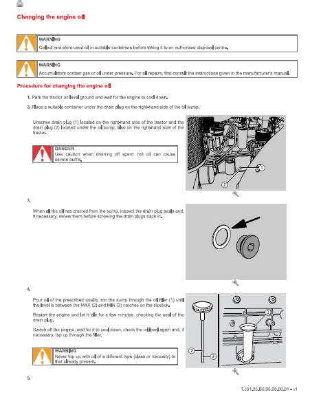 SAME iron 150 continuo dcr tier 3 TRACTOR Service Repair Manual