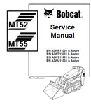 BOBCAT MT55 COMPACT TRACK LOADER Service Repair Manual S/N A3WT11001 & Above