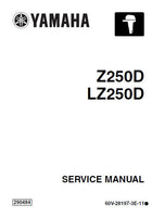 YAMAHA LZ250DETO OUTBOARD Service Repair Manual U: 1000001-