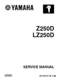 YAMAHA LZ250DETO OUTBOARD Service Repair Manual U: 1000001-
