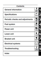YAMAHA LZ250DETO OUTBOARD Service Repair Manual U: 1000001-