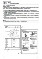 YAMAHA LZ250DETO OUTBOARD Service Repair Manual U: 1000001-