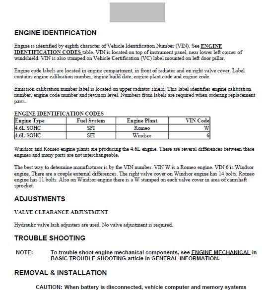 1997 FORD F150 Service Repair Manual