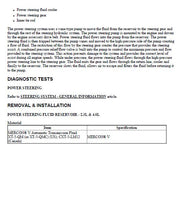 1998 FORD RANGER Service Repair Manual