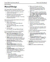 Toyota 6HBC40 Pallet Truck Service Repair Manual SN:20011 and up