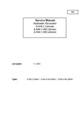 Liebherr A 934 C Litronic Hydraulic Excavator Service Repair Manual SN:31793 and up