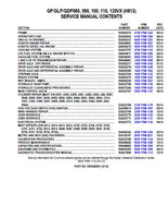 YALE H813 GP-GLP-GDP 110 LIFT TRUCK Service Repair Manual