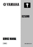 YAMAHA EK25BMH OUTBOARD Service Repair Manual S: 100101