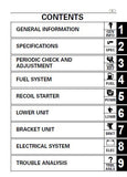 YAMAHA EK25BMH OUTBOARD Service Repair Manual S: 100101