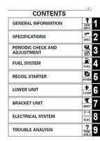 YAMAHA EK25BMH OUTBOARD Service Repair Manual Y: 750101