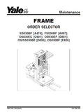 YALE (A474) SS030BF LIFT TRUCK Service Repair Manual