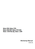 Husqvarna Rider 1200 Service Repair Manual