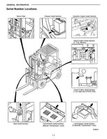 Caterpillar Cat DP15N Forklift Lift Truck Service Repair Manual SN: T16D-60001 and up