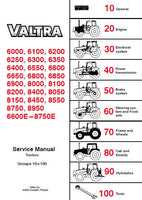 Valtra Valmet 8450E TRACTOR Service Repair Manual