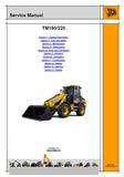 JCB TM180 TELESCOPIC WHEELED LOADER Service Repair Manual SN：01482000-01482999