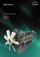 MAN Industrial Diesel Engine D2842 LE 2 Service Repair Manual