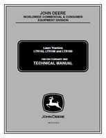 JOHN DEERE LTR155 LAWN GARDEN TRACTOR Service Repair Manual