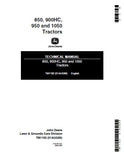JOHN DEERE 950 TRACTOR Service Repair Manual