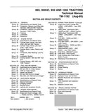 JOHN DEERE 950 TRACTOR Service Repair Manual