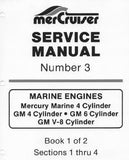 MERCURY MERCRUISER MARINE ENGINE MCM 898 Service Repair Manual SN：4887830 TO 6218461
