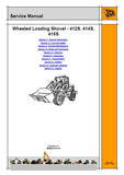 JCB 414S WHEELED LOADER Service Repair Manual SN:537300