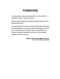 Toyota 7FBE15 Forklift Service Repair Manual