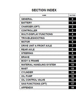 Toyota 7FBE15 Forklift Service Repair Manual