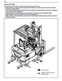 Toyota 7FBE15 Forklift Service Repair Manual