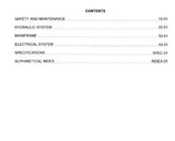Bobcat 2.2M Man Platform 300KG Service Repair Manual S/N B3BR00101 And Above