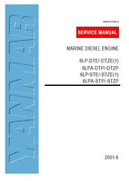 Yanmar 6LPA-DTP Marine Diesel Engine Service Repair Manual