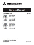 MITSUBISHI FG40N FORKLIFT TRUCKS Service Repair Manual SN:EF40-00011-UP