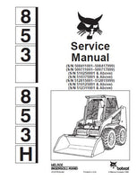 BOBCAT 853H SKID STEER LOADER Service Repair Manual S/N 510250001 & Above