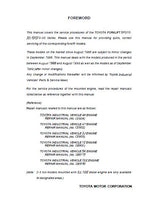 Toyota 5fg30 Forklift Service Repair Manual