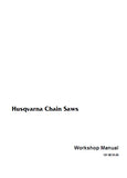 Husqvarna 42 Chainsaw Service Repair Manual