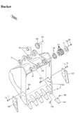 Hitachi EX400-1 Parts Catalogue Manual