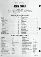 John Deere Series 6030 Engine Service Repair Manual