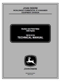 John Deere 1200 Hydro Bunker and Field Rake Service Repair Manual