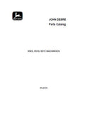 John Deere 9505 Backhoes Parts Catalogue Manual