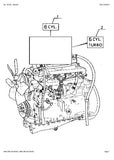 CLAAS ARES 640-610 RX RZ TRACTOR Parts Catalogue Manual (SN: CT8240001-CT8241300)