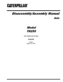 Caterpillar Cat TH255 Telehandler Service Repair Manual (SN: TBS00100 and After)