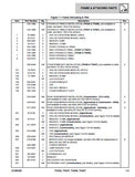 Caterpillar Cat TH336 TH337 TH406 TH407 Telehandler Parts Catalogue Manual (SN: TBX00100 & After)